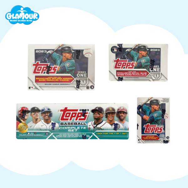 2023 Topps MLB Series 1 Flagship Bundle – Baseball Trading Cards & Rookies