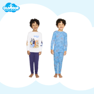 Character Kids' 4-piece Cotton Pajama Set