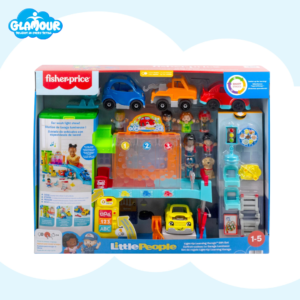 Fisher Price Little People Light-Up Learning Garage Set