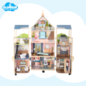 KidKraft Secret Reveal Wooden Mansion Dollhouse