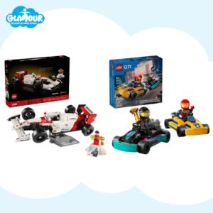 LEGO McLaren MP4/4 & Ayrton Senna and Go-Karts and Race Drivers Bundle
