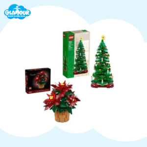 LEGO Poinsettia & Christmas Tree Bundle