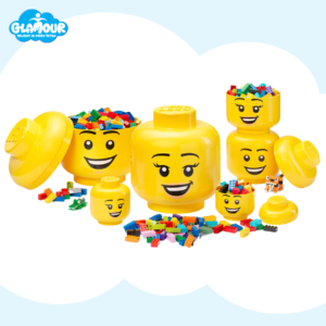 LEGO Storage Head Set, 6-pieces
