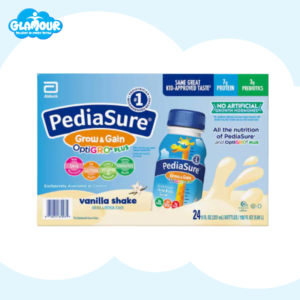 PediaSure OptiGRO Plus Kids Shake – 8 fl oz, 24-Pack – Protein, Vitamins & DHA for Growth