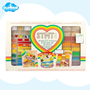 STMT D.I.Y. Rainbow Jewelry Studio – DIY Jewelry Making Kit for Kids & Tweens