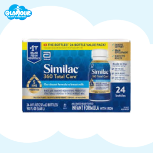 Similac 360 Total Care Ready-to-Feed Infant Formula – 8 fl oz, 24-Pack – Complete Nutrition for Babies