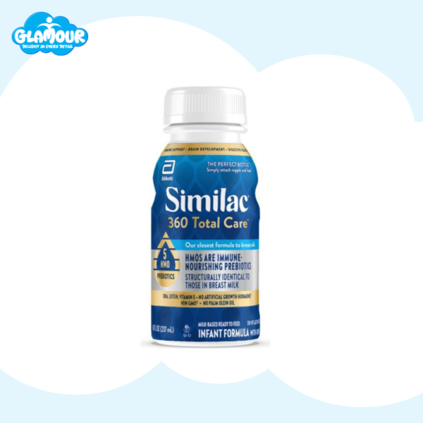 Similac 360 Total Care Ready-to-Feed Infant Formula – Complete Nutrition, 8 fl oz, 24-Pack - Image 2