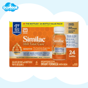 imilac 360 Total Care Sensitive Ready-to-Feed Infant Formula – 8 fl oz Bottles, 24-Pack
